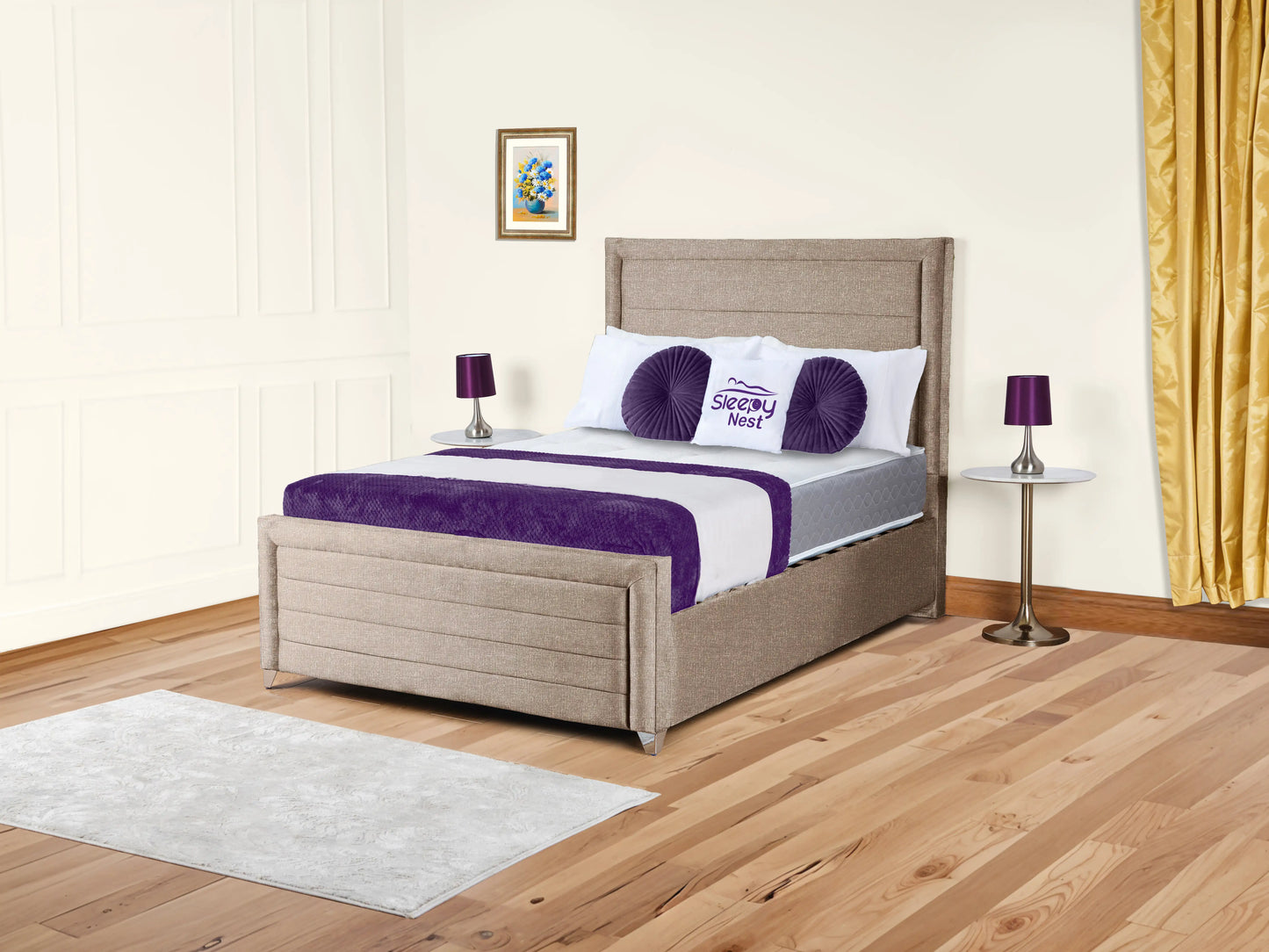 Safina Upholstered Bed