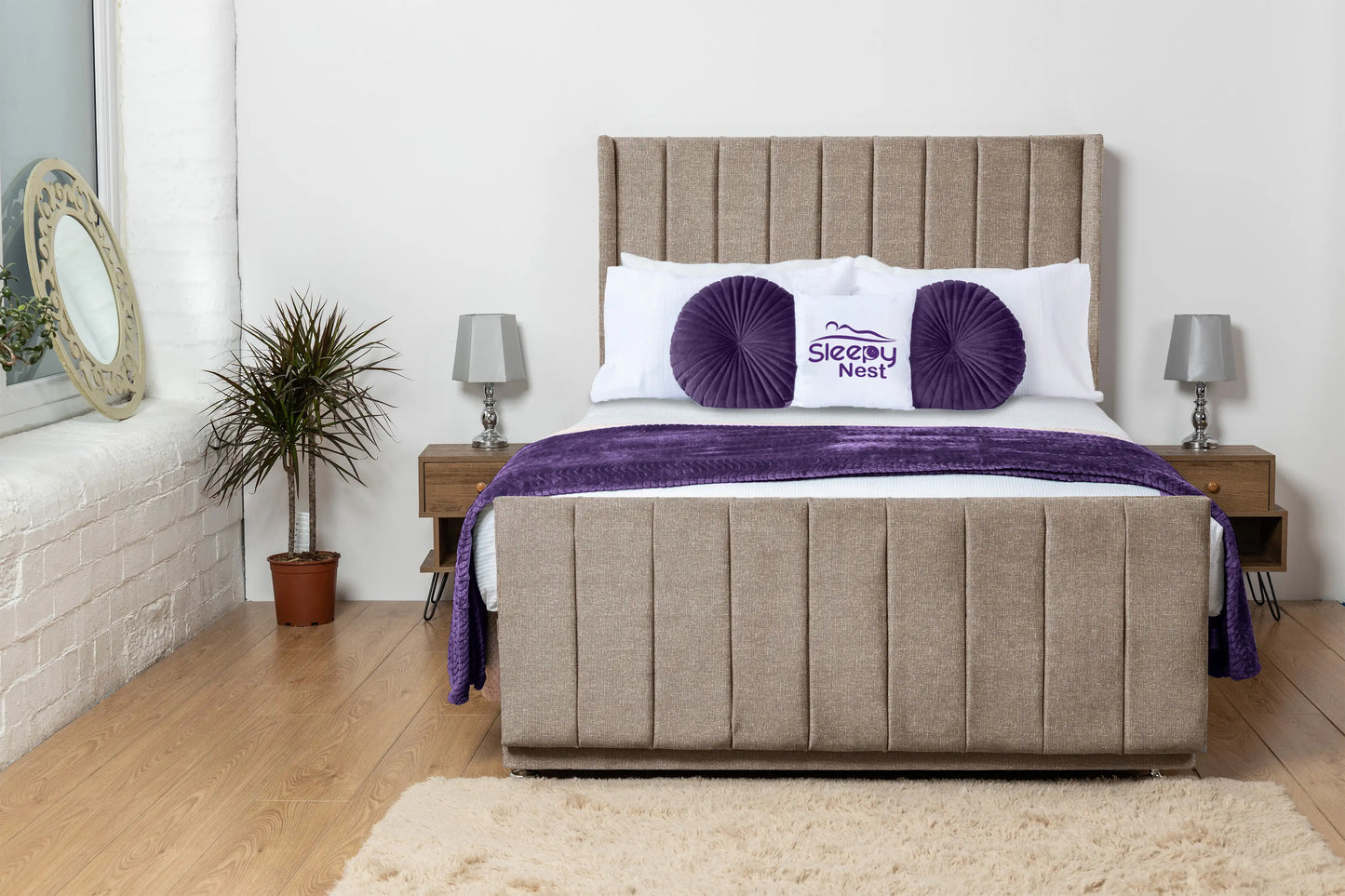 Seoul Wingback Divan Bed
