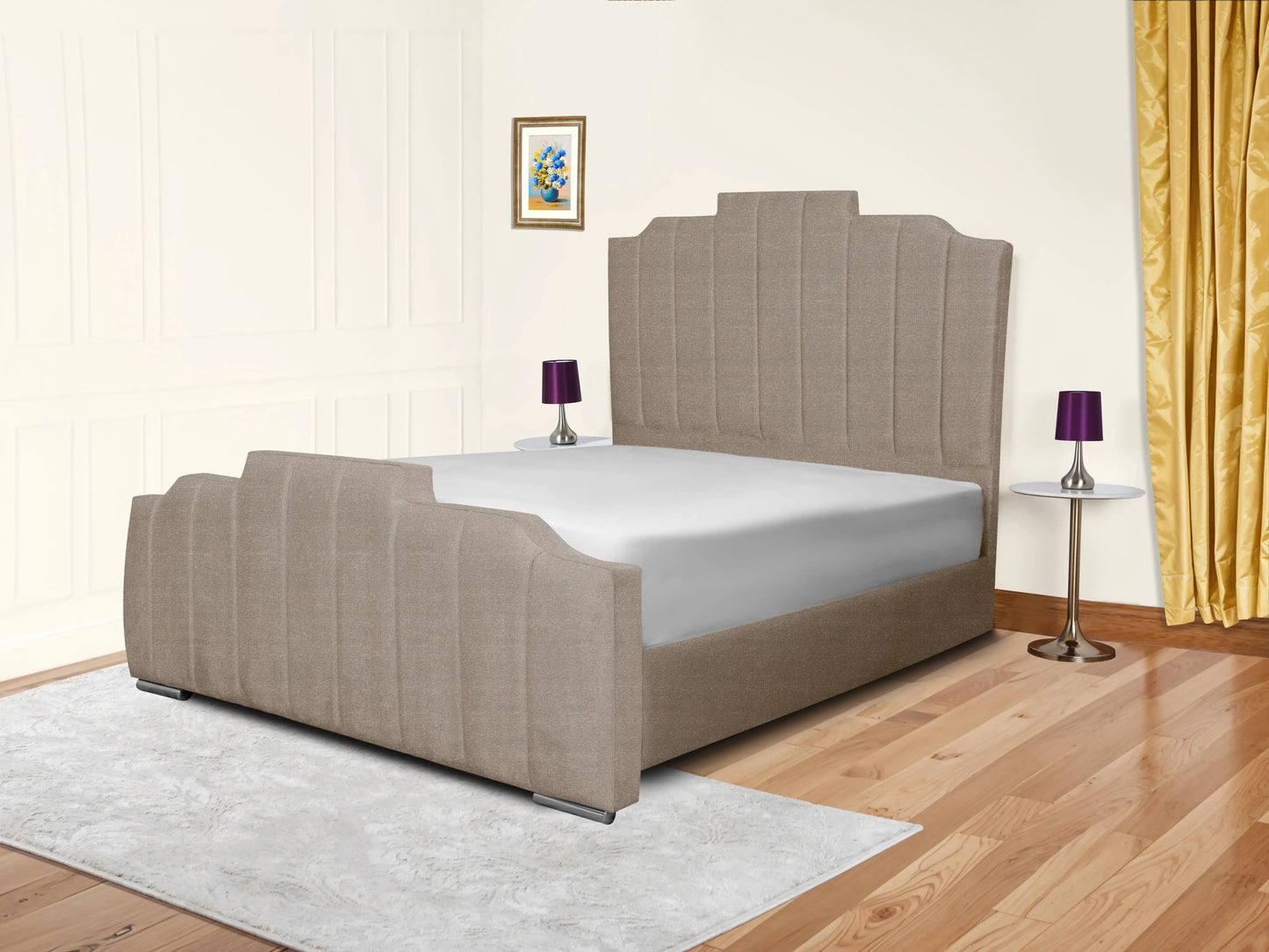 Tower Upholstered Bed