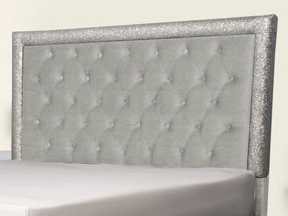 Glitz Lunar Upholstered Bed