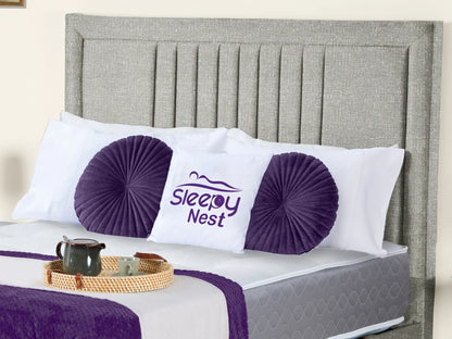 Cannas upholstered bed