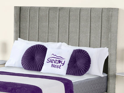 Empire Winged upholstered Bed