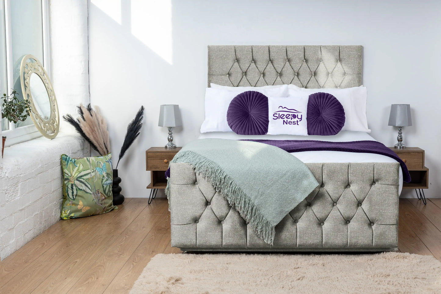 Jublie Chesterfield Divan Bed