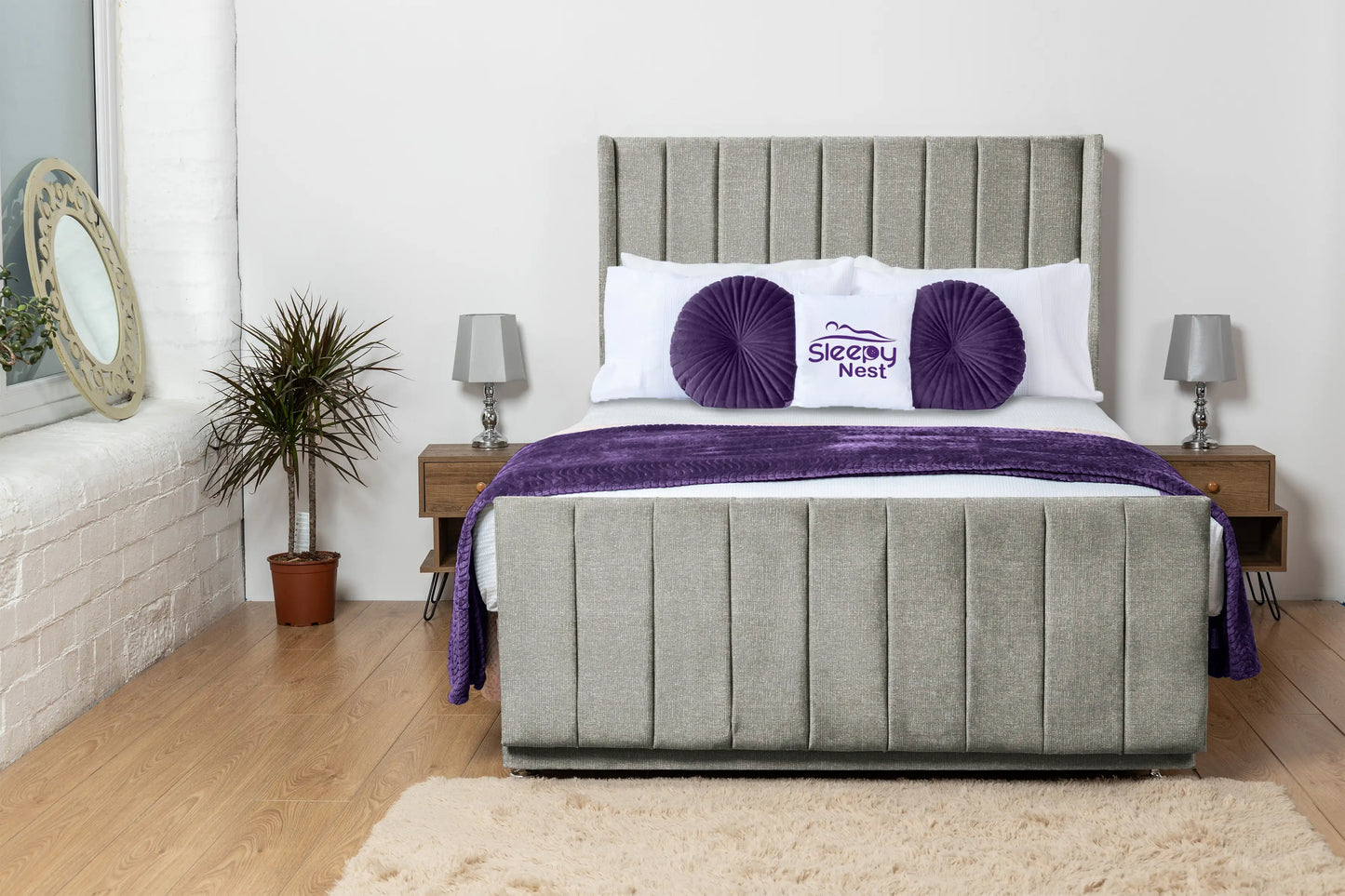 Seoul Wingback Divan Bed