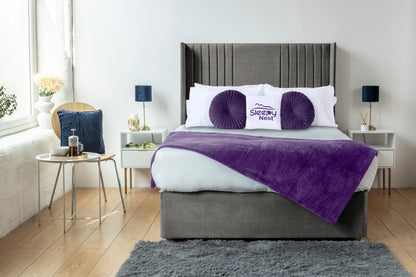 Skyline wingback Divan Bed