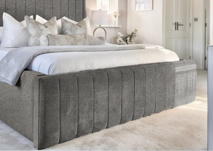 Geneva lined Upholstered Bed