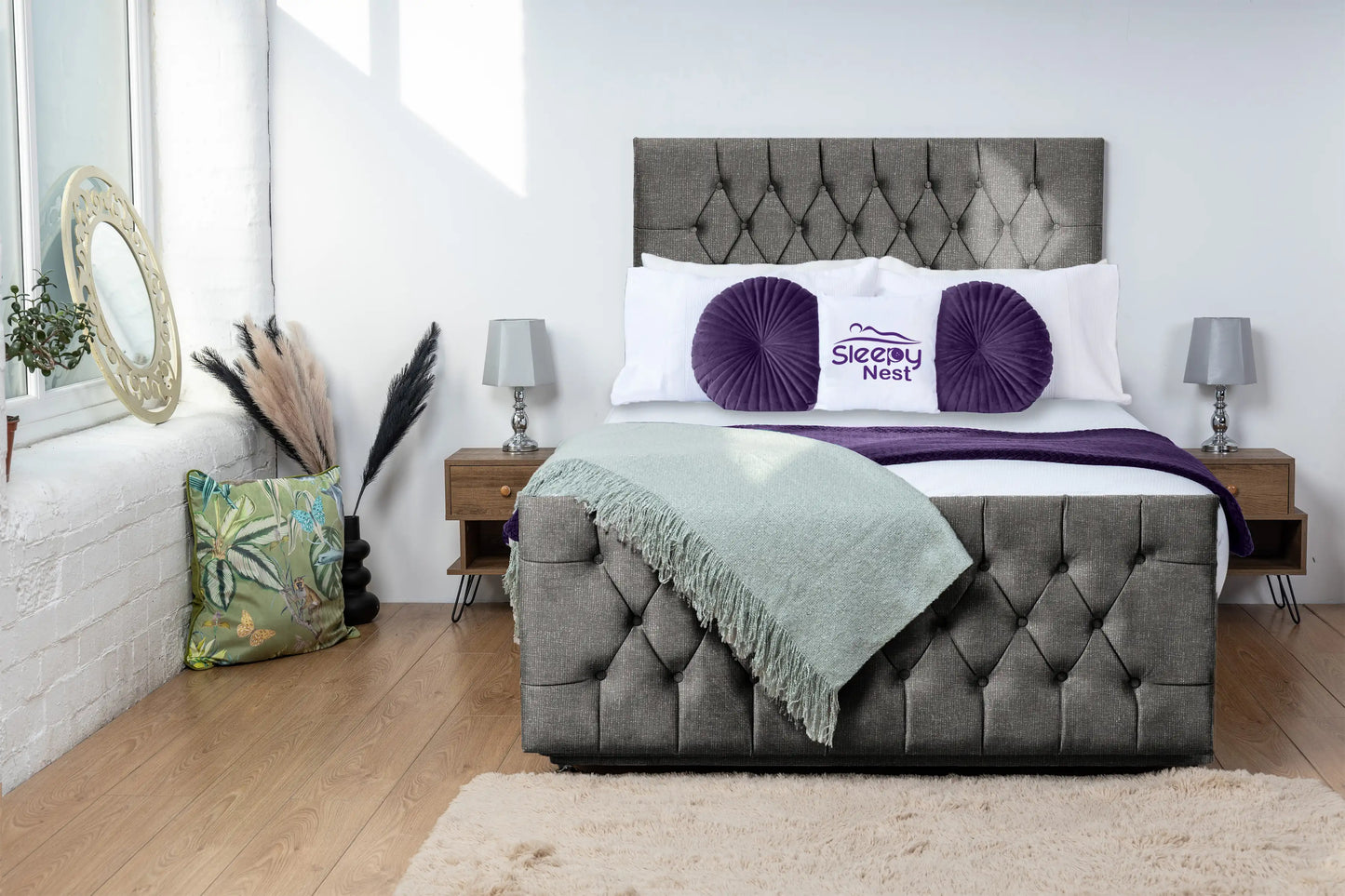 Jublie Chesterfield Divan Bed