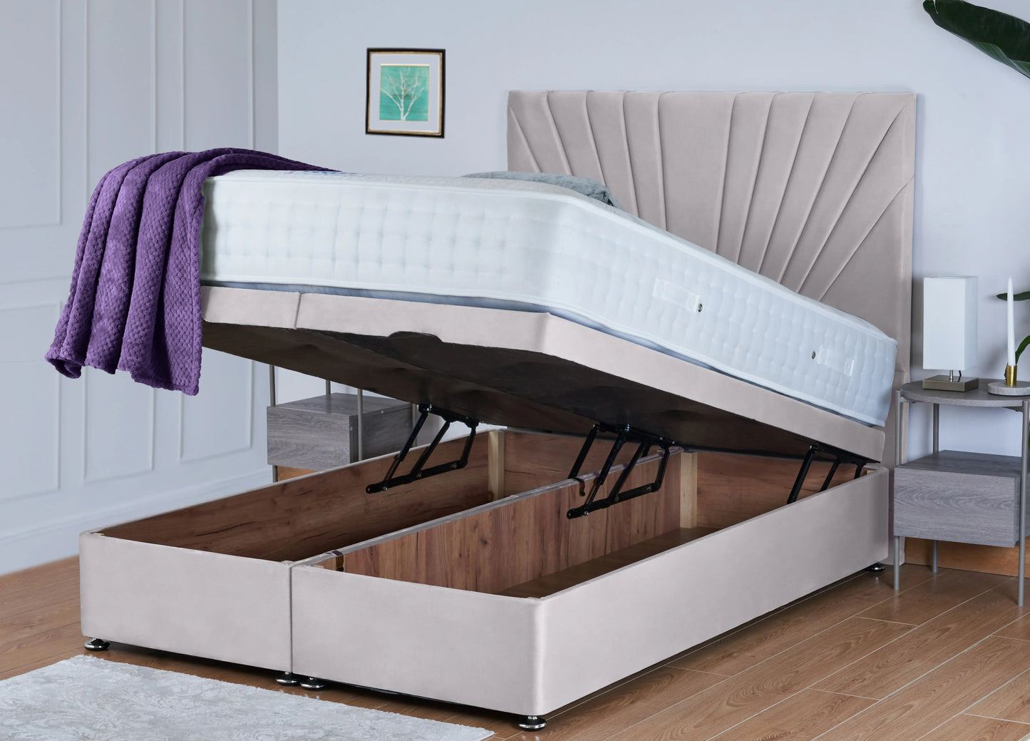 Sunrise Ottoman Bed