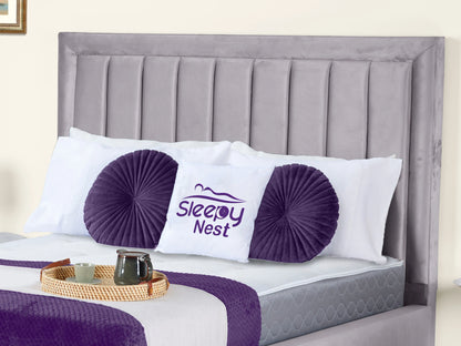 Grand panel Upholstered bed