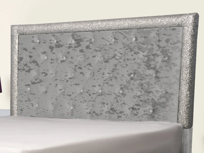 Glitz Lunar Upholstered Bed