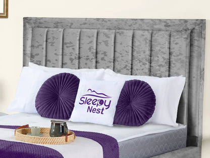 Grand panel Upholstered bed