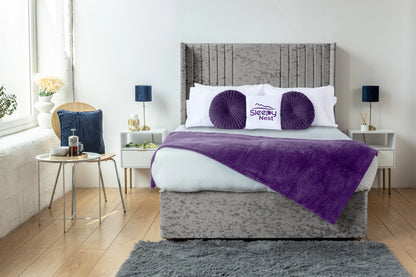 Skyline wingback Divan Bed