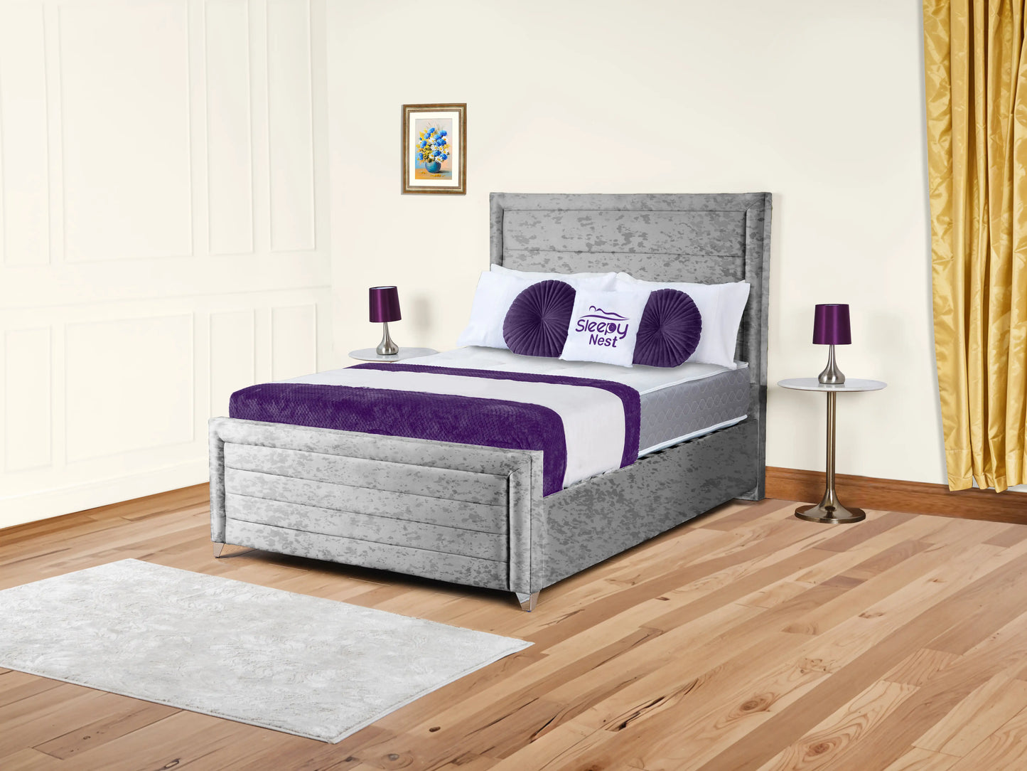 Safina Upholstered Bed