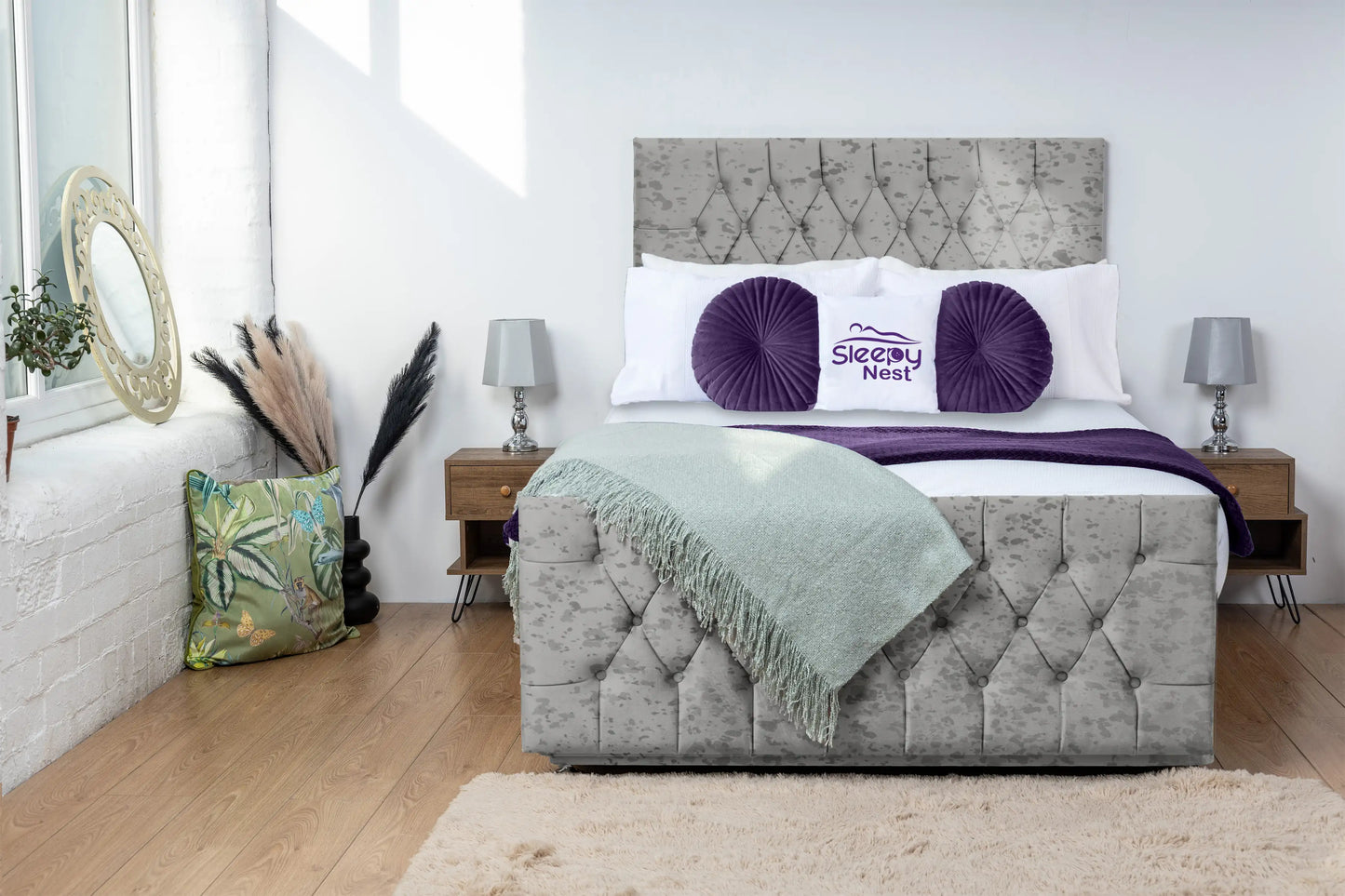 Jublie Chesterfield Divan Bed
