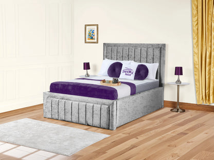Grand panel Upholstered bed