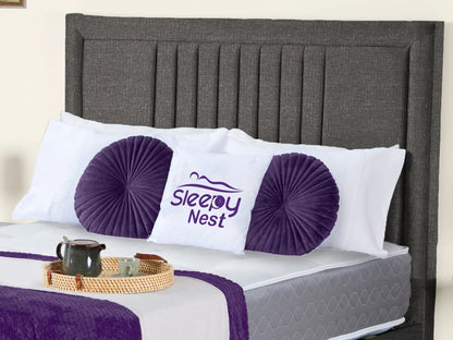 Cannas upholstered bed