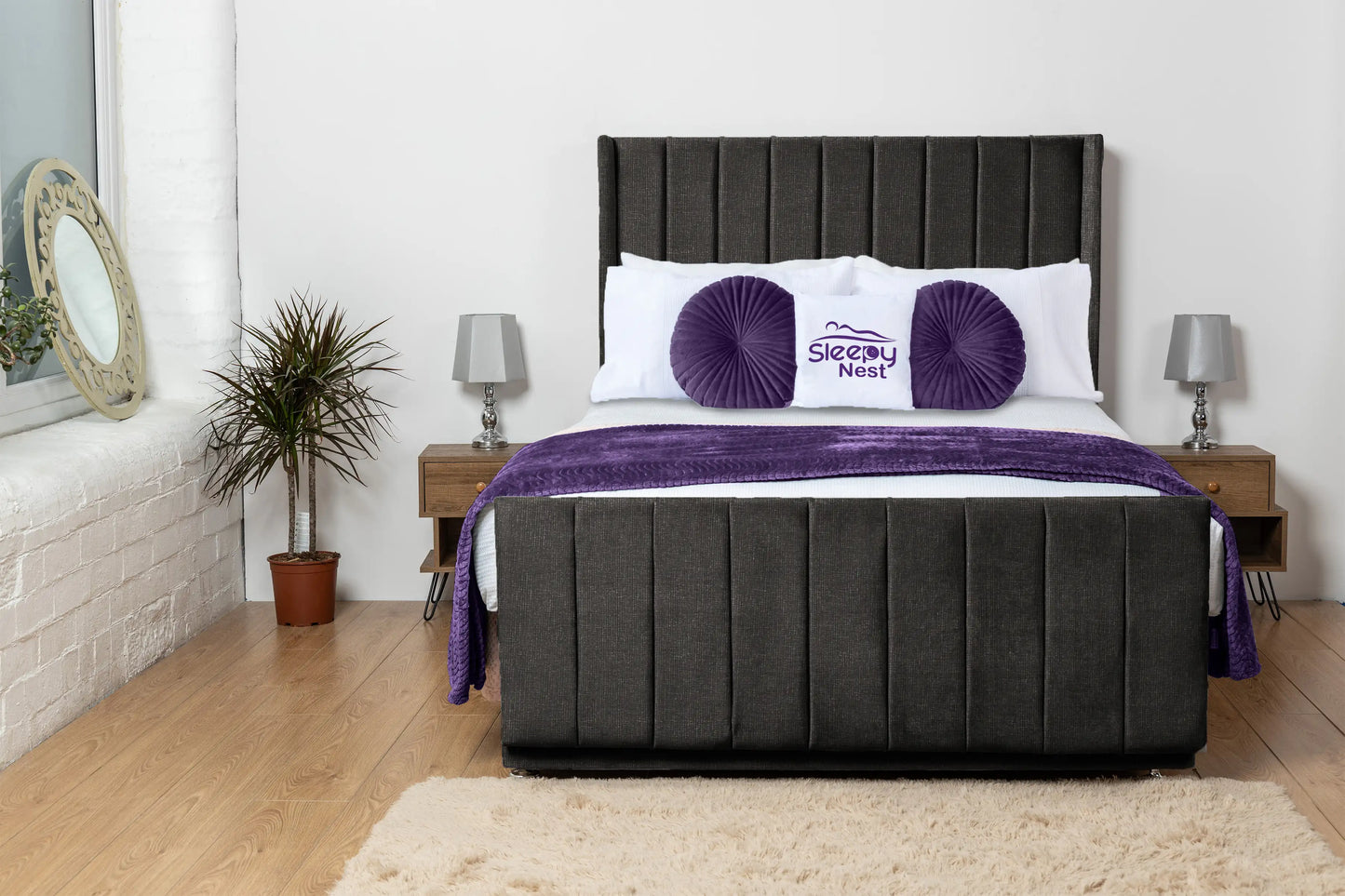 Seoul Wingback Divan Bed