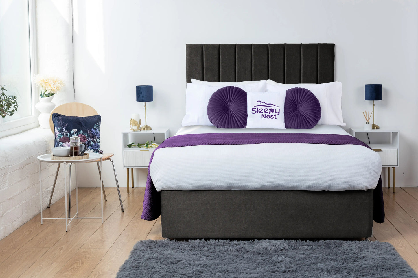 Amelia Lined Divan Bed