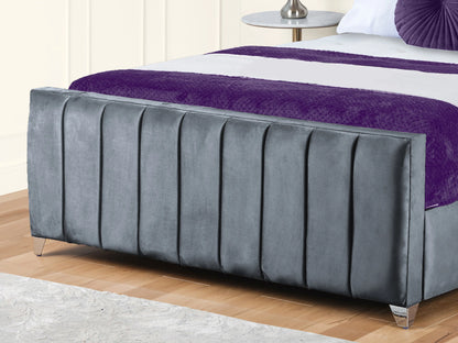 Empire Winged upholstered Bed
