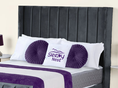 Empire Winged upholstered Bed
