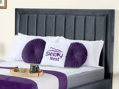 Grand panel Upholstered bed