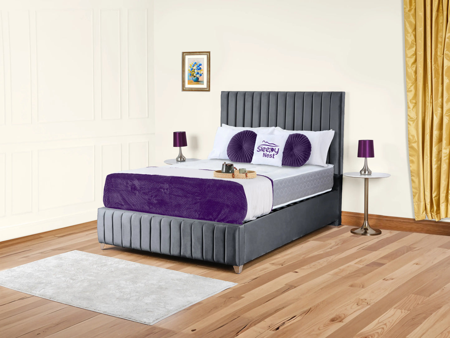 Milano Upholstered Bed