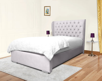 Miri Winged Upholstered Bed