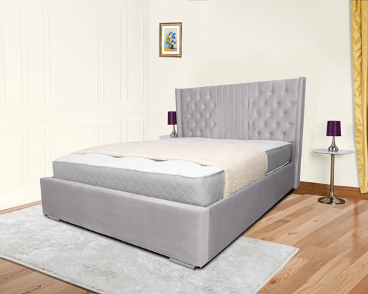 Middleton Winged Upholstered Bed