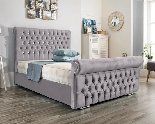 Arcade Sleigh Upholstered Bed