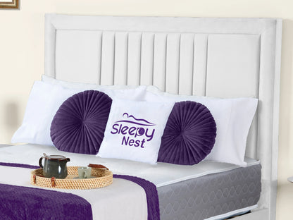 Cannas upholstered bed