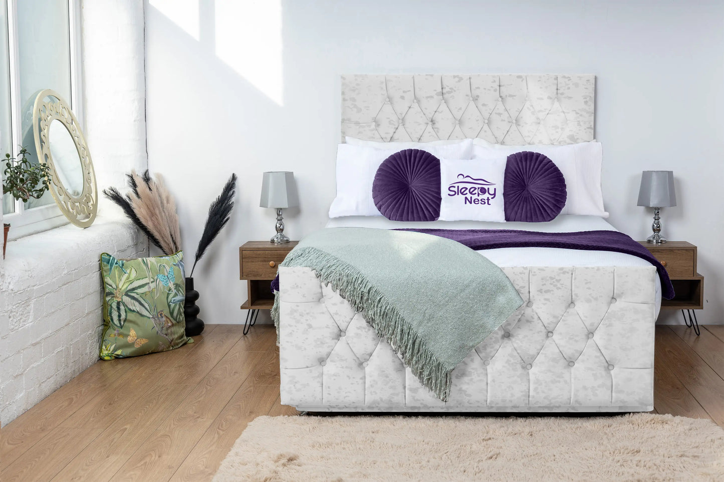 Jublie Chesterfield Divan Bed