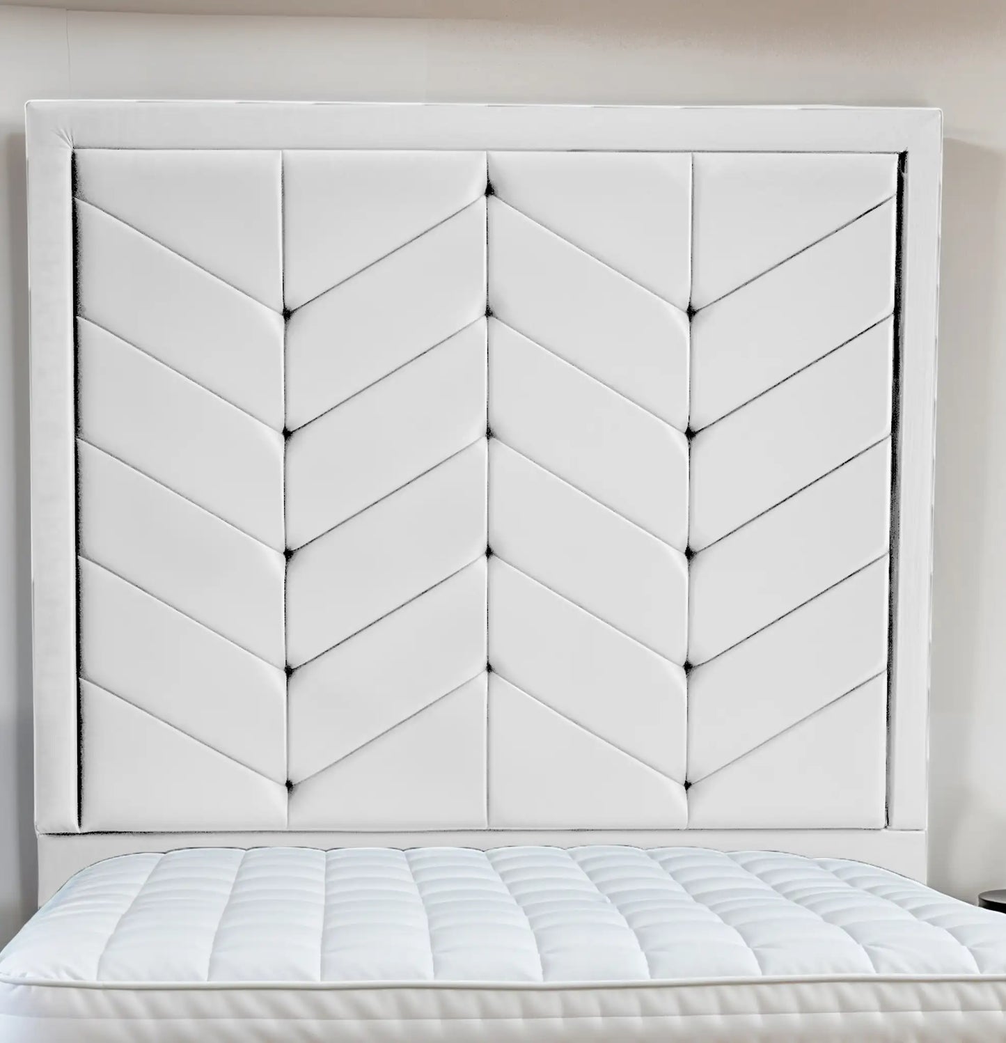 Indulgence Border Upholstered Bed