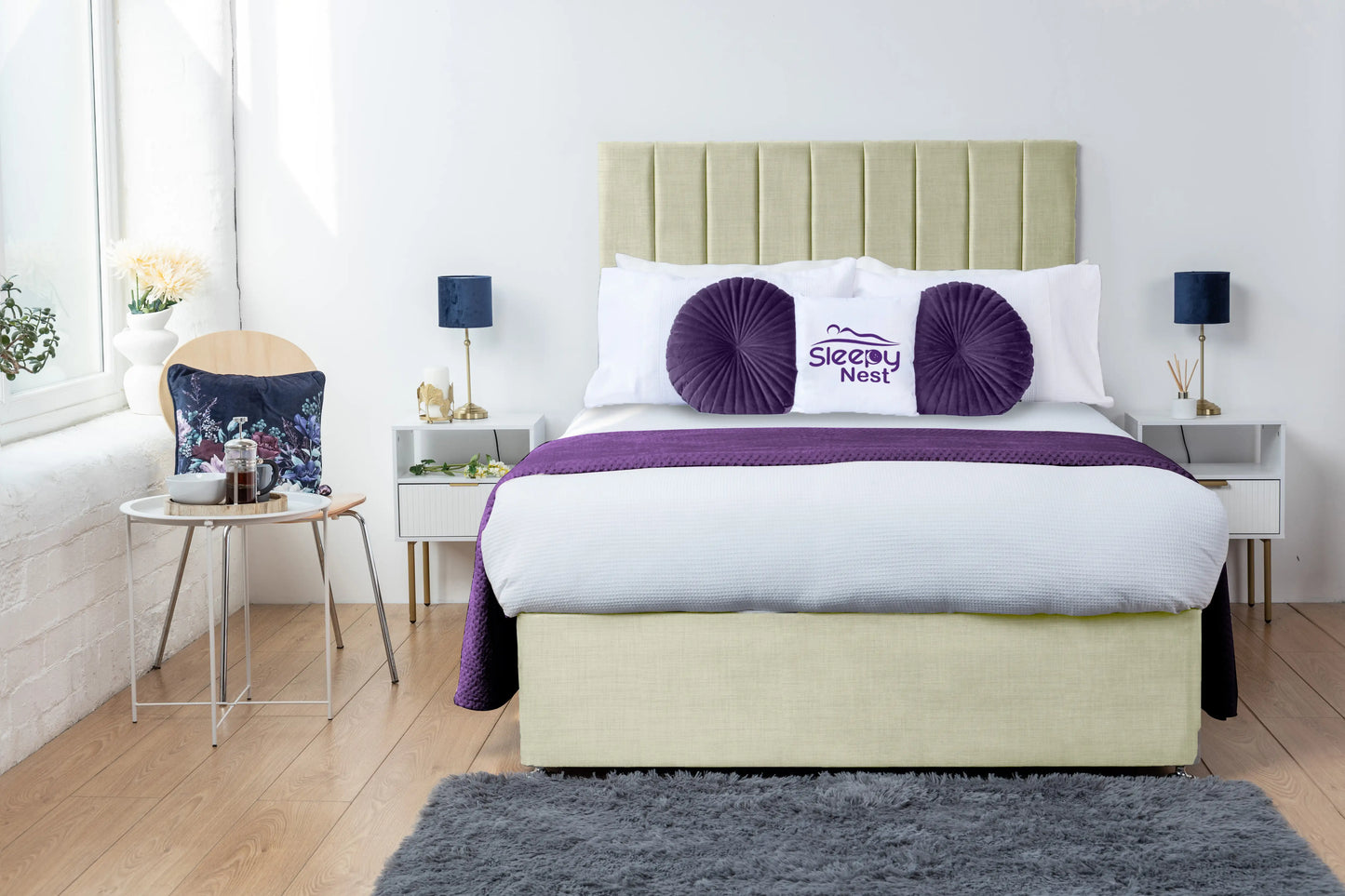 Amelia Lined Divan Bed