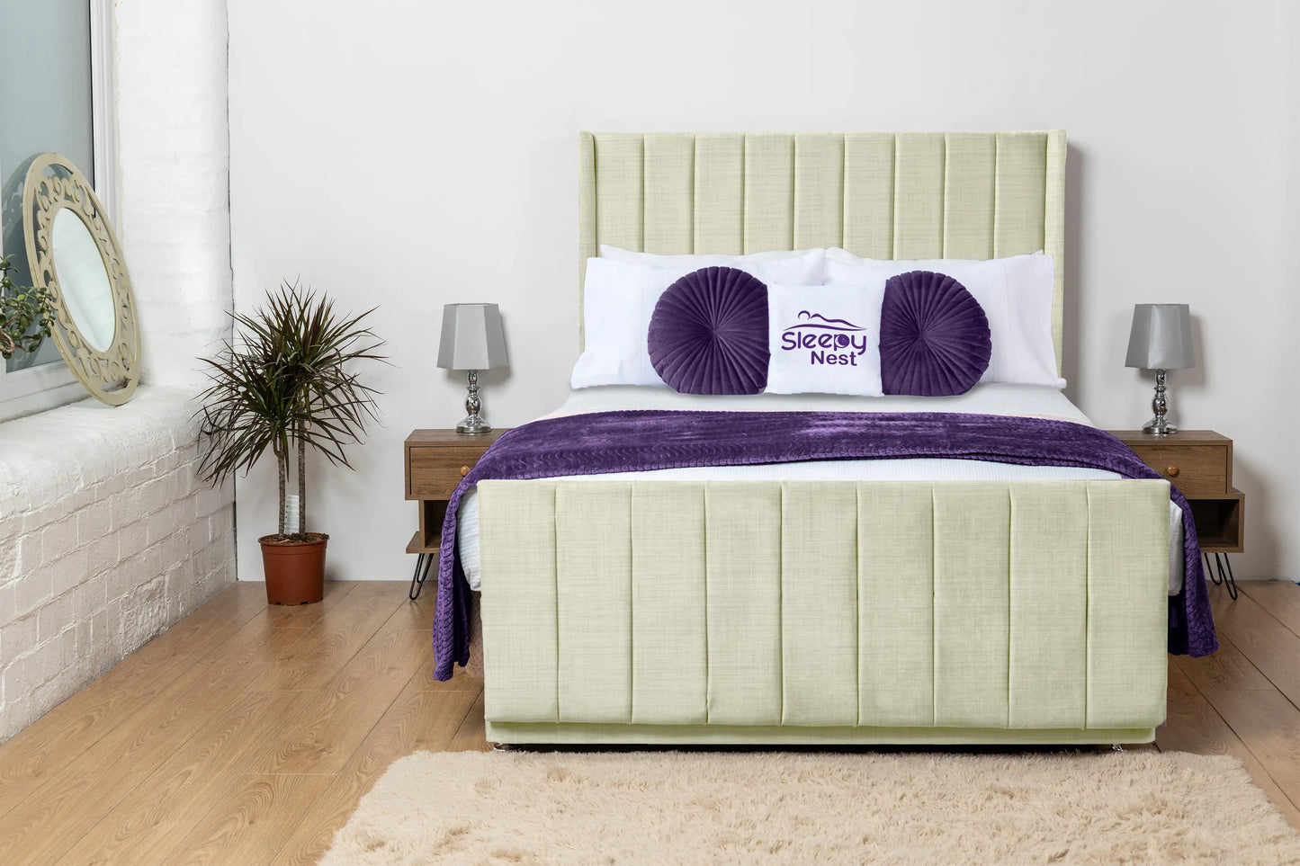 Seoul Wingback Divan Bed