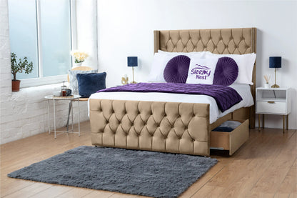 Emily Wingback Divan Bed