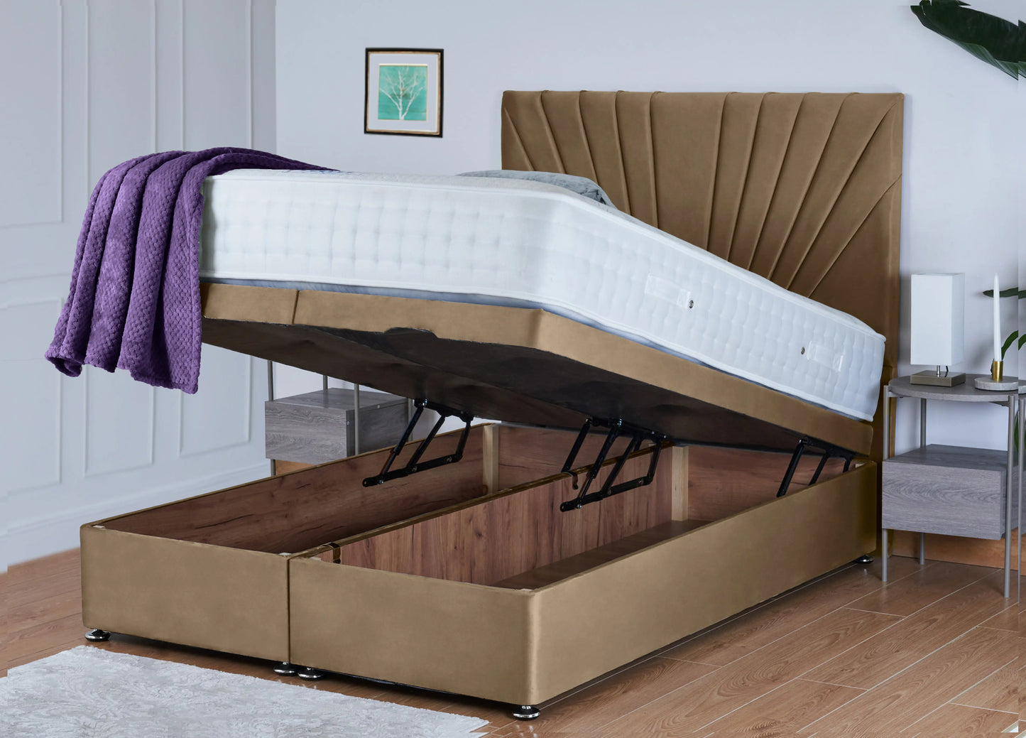 Sunrise Ottoman Bed