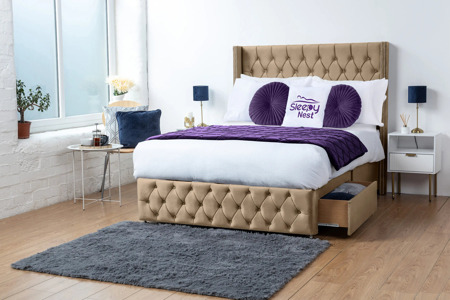 Jasmine Divan Bed