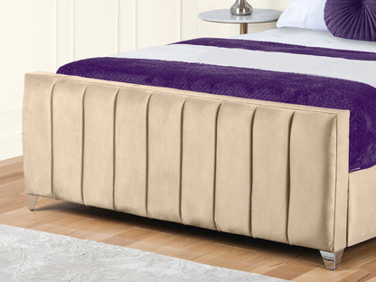 Empire Winged upholstered Bed