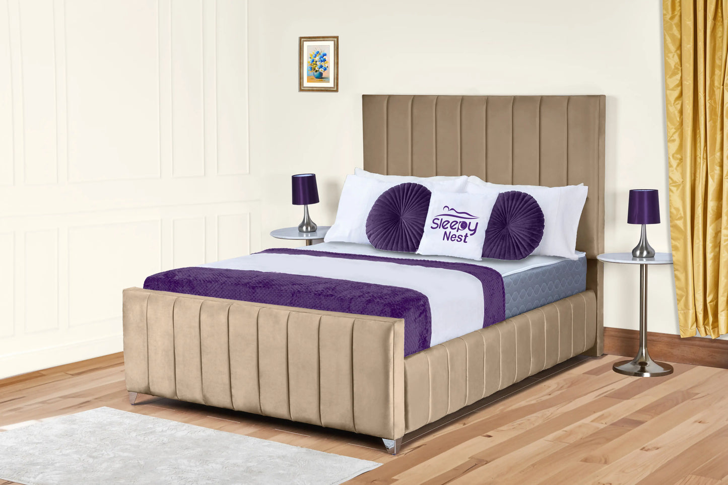 Milano Upholstered Bed