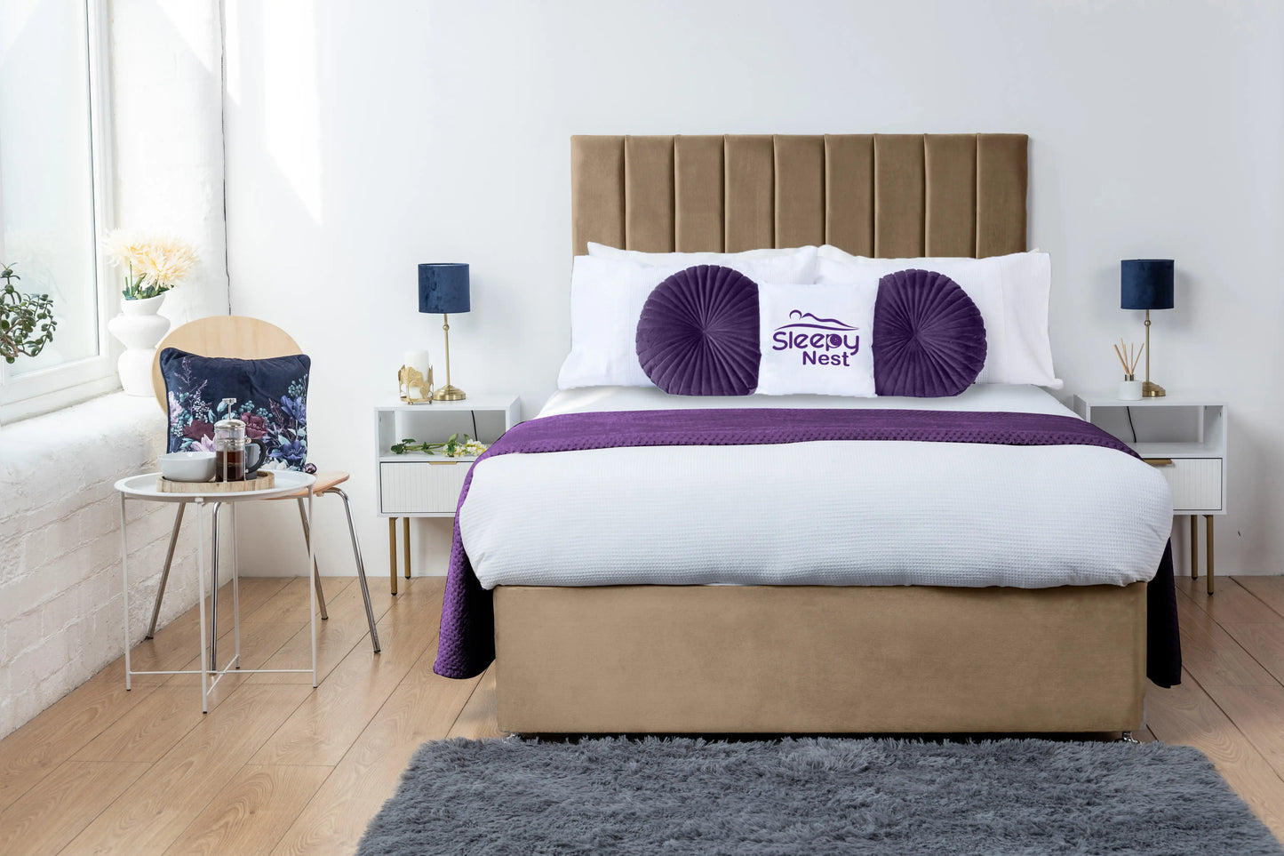 Amelia Lined Divan Bed