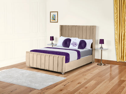Empire Winged upholstered Bed
