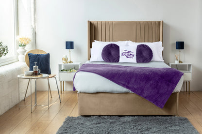 Skyline wingback Divan Bed