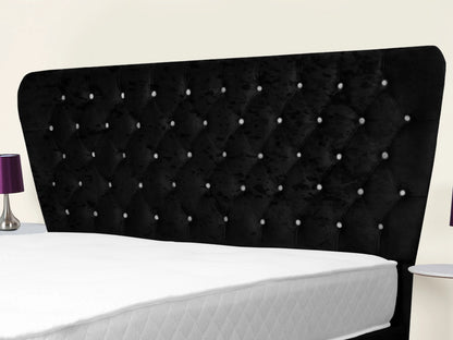 Kendall Winged Upholstered Bed