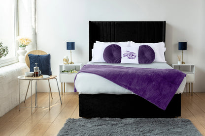 Skyline wingback Divan Bed