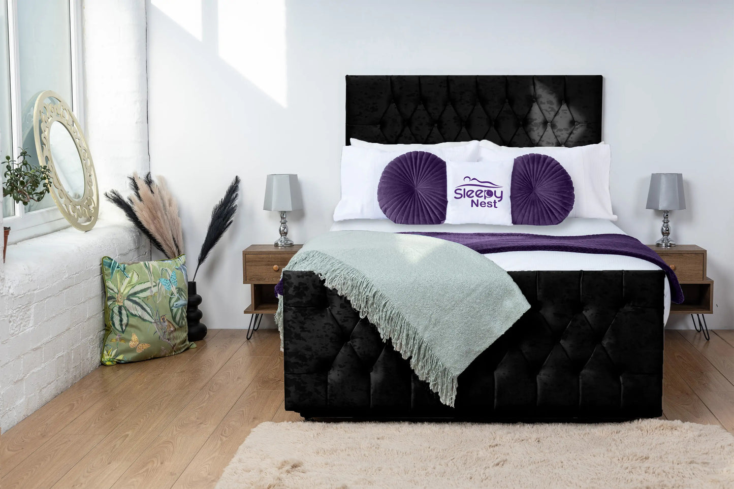 Jublie Chesterfield Divan Bed