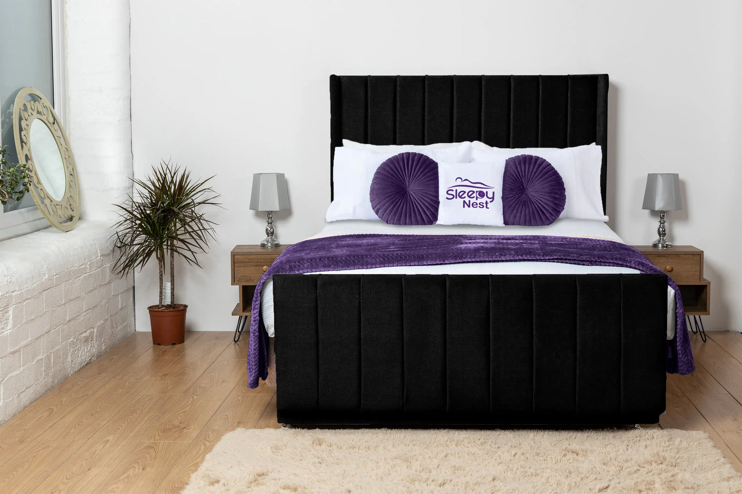 Seoul Wingback Divan Bed