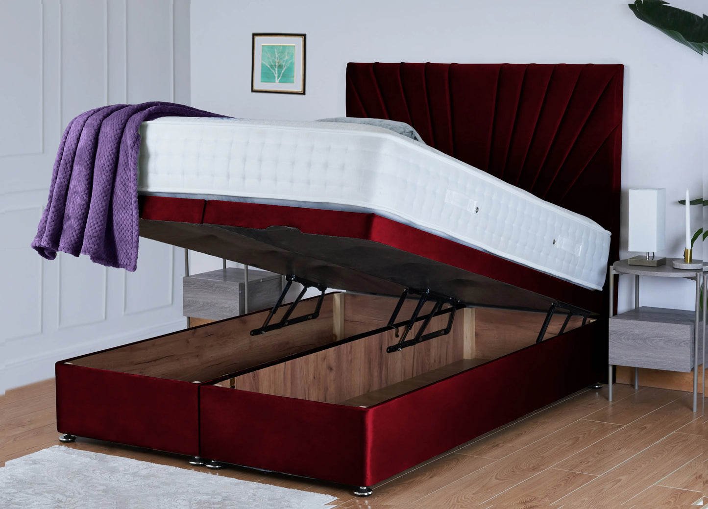 Sunrise Ottoman Bed