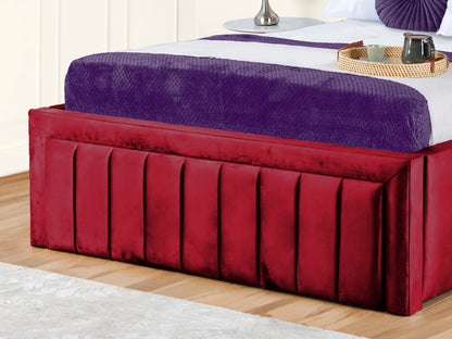 Grand panel Upholstered bed