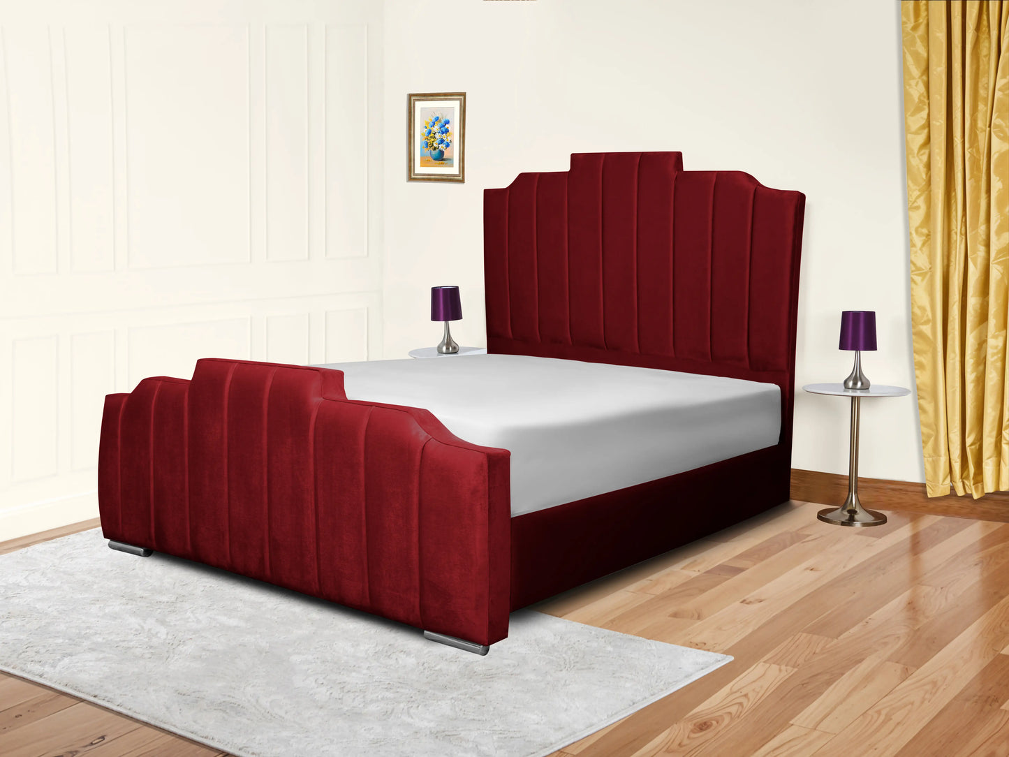 Tower Upholstered Bed