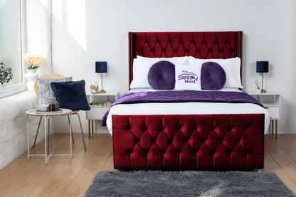 Emily Wingback Divan Bed